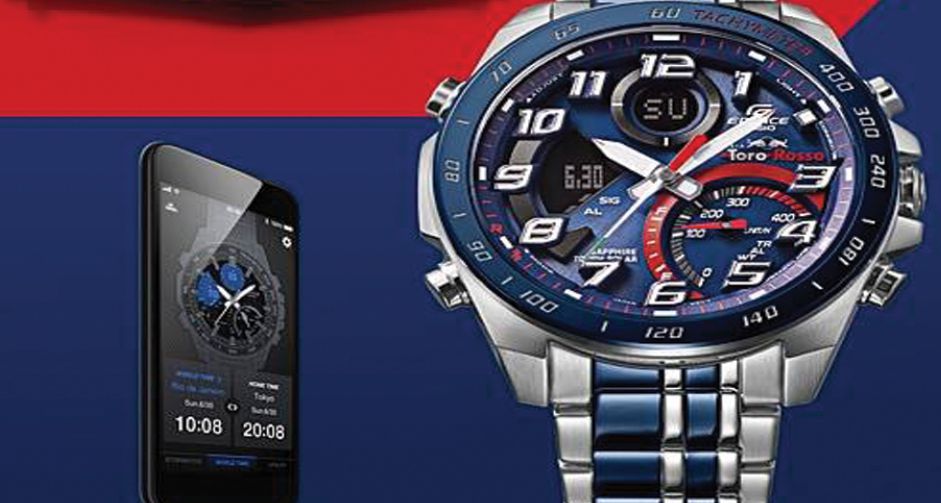 คาสิโอ เปิดตัวนาฬิกาซีรี่ย์ใหม่ EDIFICE COUNTDOWN BEZEL EFS-S550 SERIES  สุดยอดนาฬิกาสำหรับนักแข่งในตัวคุณ