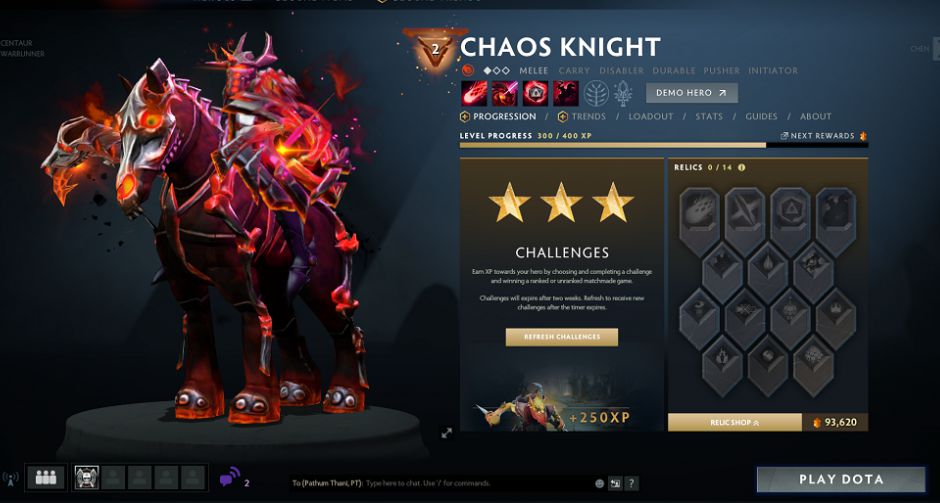 Chaos Knight ทัพม้าจากนรก พร้อมมากระชากศัตรู