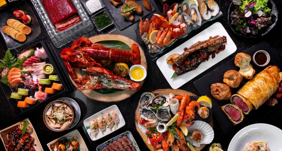 บุฟเฟต์มื้อสายวันอาทิตย์ที่ ห้องอาหารอัพ แอนด์ อะบัฟ