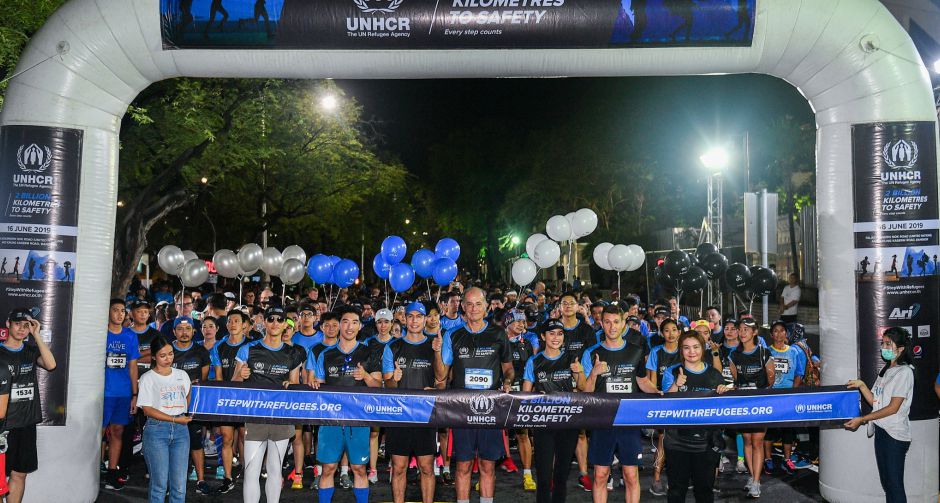 งานวิ่งการกุศล 2 พันล้านกิโลเมตรเพื่อผู้ลี้ภัย ร่วมระลึกถึงวันผู้ลี้ภัยโลก