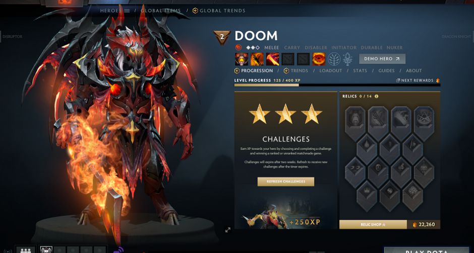 Doom จอมทัพปีศาจผู้ใช้เปลวเพลิงจากนรก