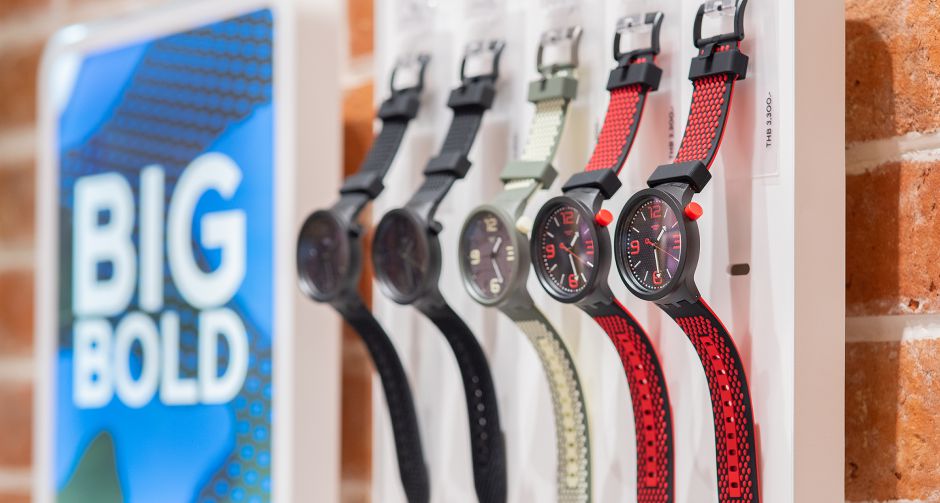 SWATCH จัดงานเปิดตัวนาฬิกาคอลเลคชั่นไฮไลท์แห่งปี BIG BOLD ด้วย 6 ดีไซน์สุดคูลที่ตอกย้ำความเป็นตัวตนให้โลกรู้