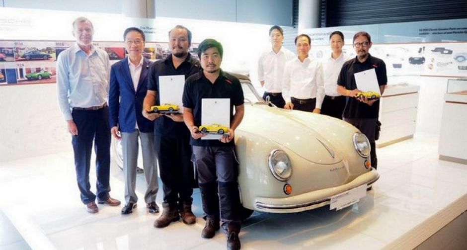 เอเอเอสฯ ยกระดับช่างไทยสู่เวทีระดับโลก ส่งทีมวิศวกรฝ่าด่านทดสอบสุดท้าทาย คว้าคะแนนระดับเหรียญทองการทดสอบ Porsche Classic