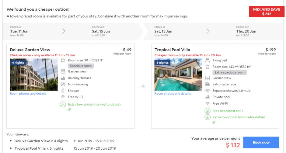 อโกด้า เปิดตัวฟีเจอร์ใหม่ Mix and Save เพื่อการจองห้องพักที่คุ้มค่ากว่าเดิม