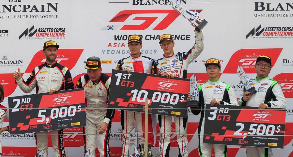 วุฒิกร นำทีม Panther / AAS Motorsport ย้ำชัยชนะ ณ แดนโสมขาว รายการ Blancpain GT World Challenge Asia 2019