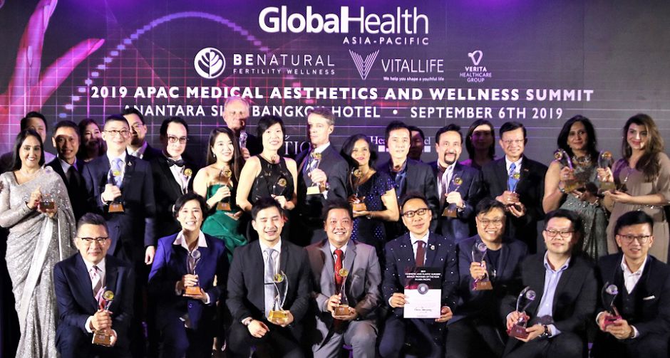 Apex Medical Center รับรางวัล Global Health Awards 2019 รางวัลสูงสุดแห่งวงการ ศัลยกรรมตกแต่ง ติดต่อเป็นปีที่ 2