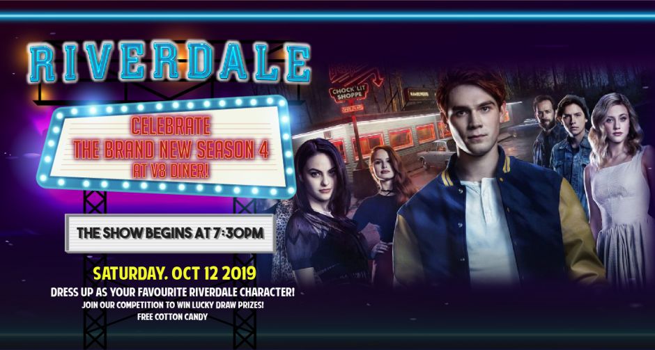 กลับมาอีกครั้งกับปาร์ตี้ธีม Riverdale ซีรีย์ชื่อดังจากประเทศสหรัฐอเมริกาที่ร้าน V8Diner