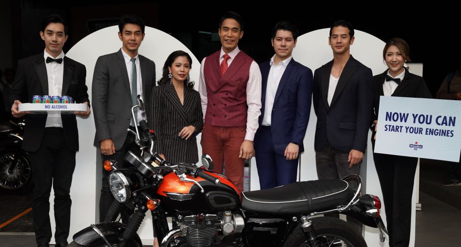 เครื่องดื่มมอลต์ไม่มีแอลกอฮอล์ ตรา Heineken  0.0 ในงาน DGR 2019  เอนจอยได้แบบไม่ต้องกังวลก่อนการขับขี่