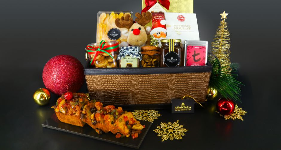กระเช้าของขวัญ ส่งความสุขในเทศกาลสุขสันต์ ที่โรงแรมอนันตรา สยาม กรุงเทพ