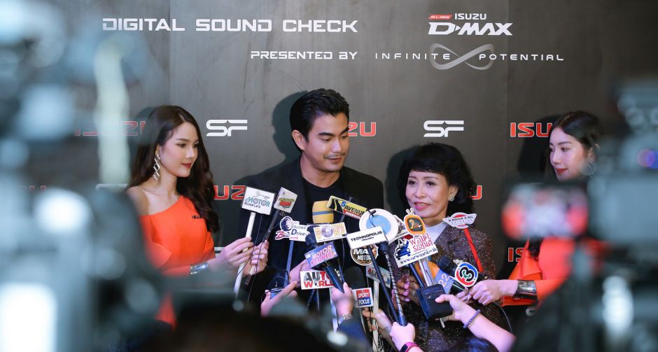 อีซูซุร่วมกับ เอส เอฟ เปิดตัวภาพยนตร์ Digital Sound Check ชุด Infinite Potential