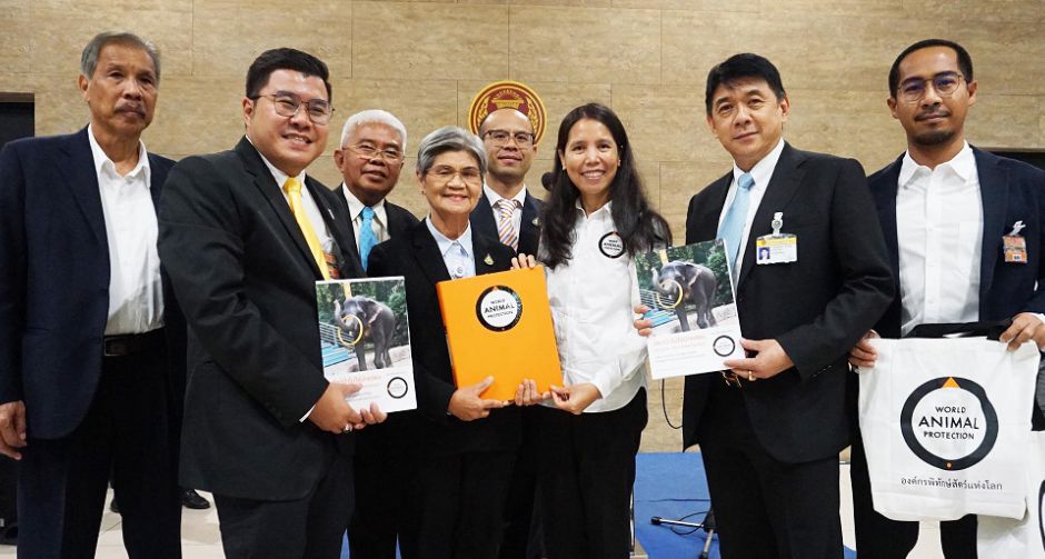 องค์กรพิทักษ์สัตว์แห่งโลก ยื่นจดหมายเรียกร้องให้มีการปรับปรุงกฎหมาย เกี่ยวกับสวัสดิภาพสัตว์และการนำสัตว์ป่ามาใช้