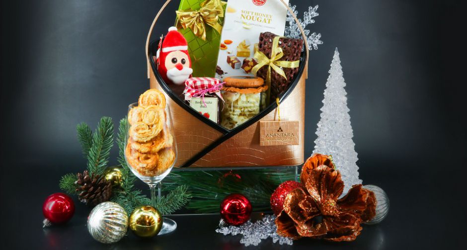 กระเช้าของขวัญ ส่งความสุขในเทศกาลสุขสันต์ ที่ โรงแรมอนันตรา สยาม กรุงเทพ