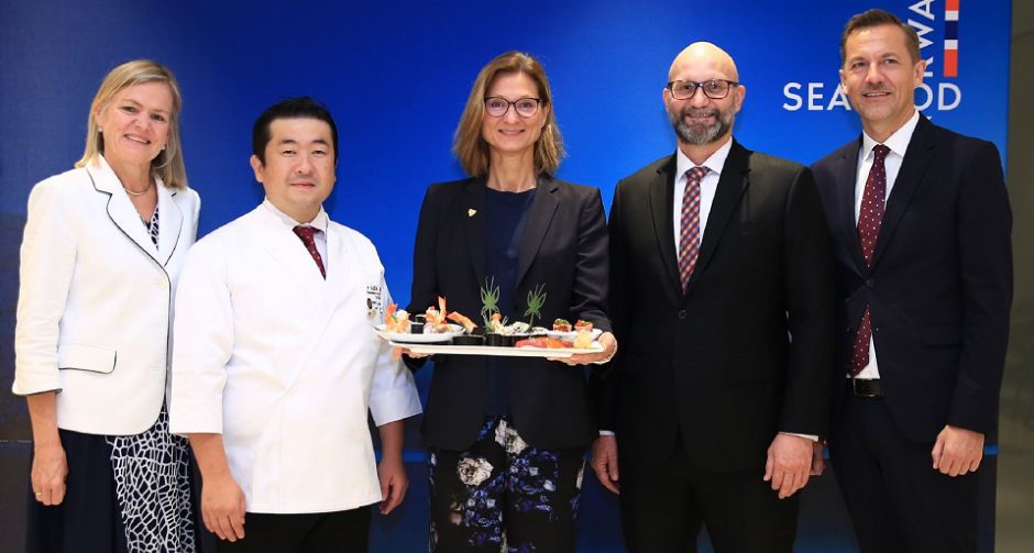 สภาอุตสาหกรรมอาหารทะเลนอร์เวย์จับมือสถาบัน World Sushi Skills Institute ชวนเชฟซูชิระดับโลกจัดอบรม Global Sushi Academy