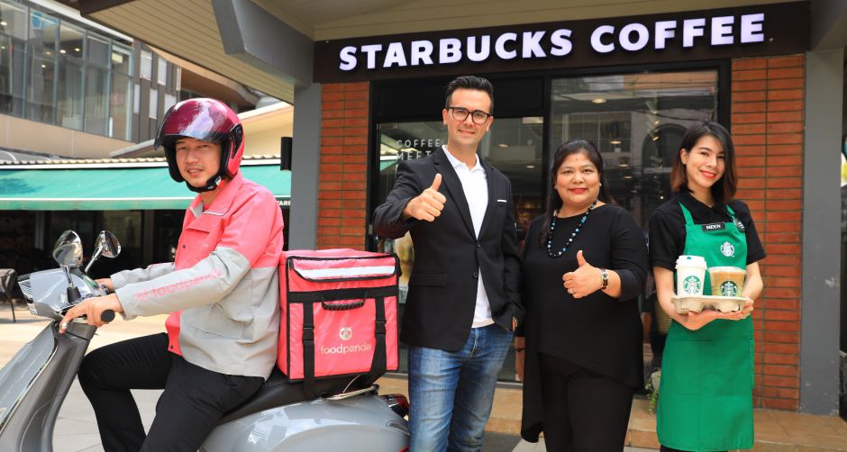 สตาร์บัคส์ ร่วมกับ ฟู้ดแพนด้า ขยายฐานการส่งตรง ประสบการณ์สตาร์บัคส์ ถึงบ้านคุณแล้ววันนี้