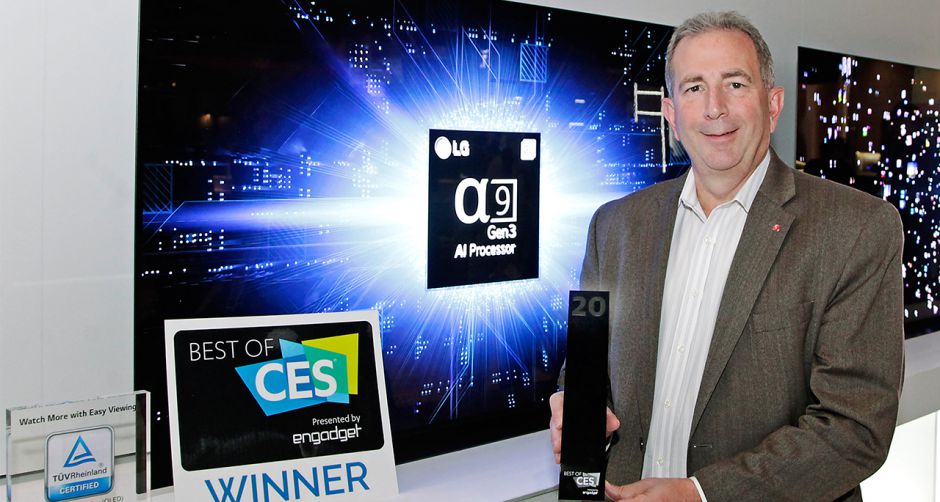 แอลจี อีเลคทรอนิคส์ สร้างสถิติครั้งใหม่กวาดรางวัลจากงาน CES 2020