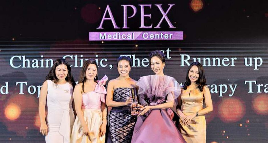 Apex Medical Center รับรางวัล Top Achiever for Ulthera Transducer