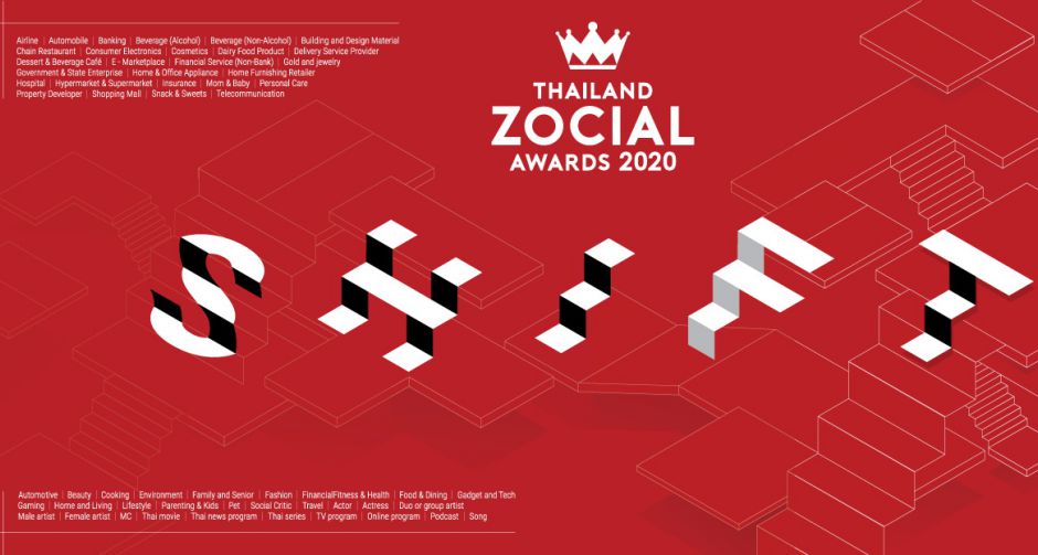 ร่วมลุ้นผู้ติดโผ Finalist ใครยืนหนึ่งสร้างสรรค์ผลงานได้เลิศประจำปี!! ไวซ์ไซท์ ในงาน Thailand Zocial Awards 2020