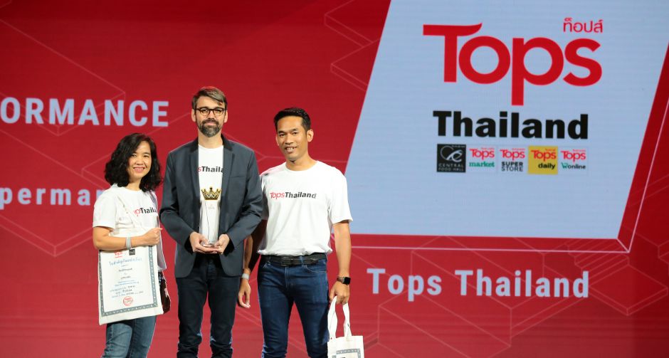 สุดเจ๋ง! Tops Thailand ปรับธุรกิจทันยุคดิจิทัล ครองใจชาวโซเชียลคว้ารางวัลแบรนด์ผู้สร้างสรรค์ผลงานดีเยี่ยมบนโซเชียลมีเดีย