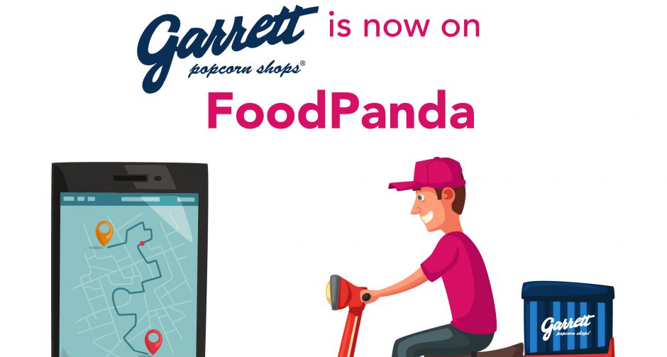 การ์เร็ต ป๊อปคอร์น จับมือ Foodpanda ส่งความอร่อย สดใหม่ถึงบ้าน