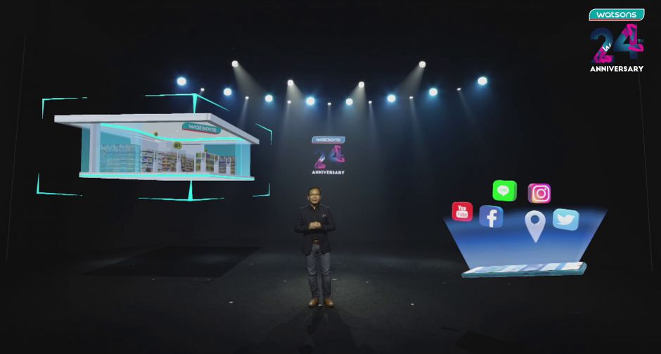 ครั้งแรกในไทย! วัตสัน ฉลองครบรอบ 24 ปี สุดยิ่งใหญ่  เปิดมิติใหม่ด้วย INTERACTIVE LIVE EVENT ผสาน AR  