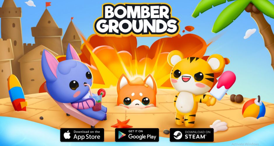 Bombergrounds Battle Royale เกมวางระเบิดสุดเพลิน