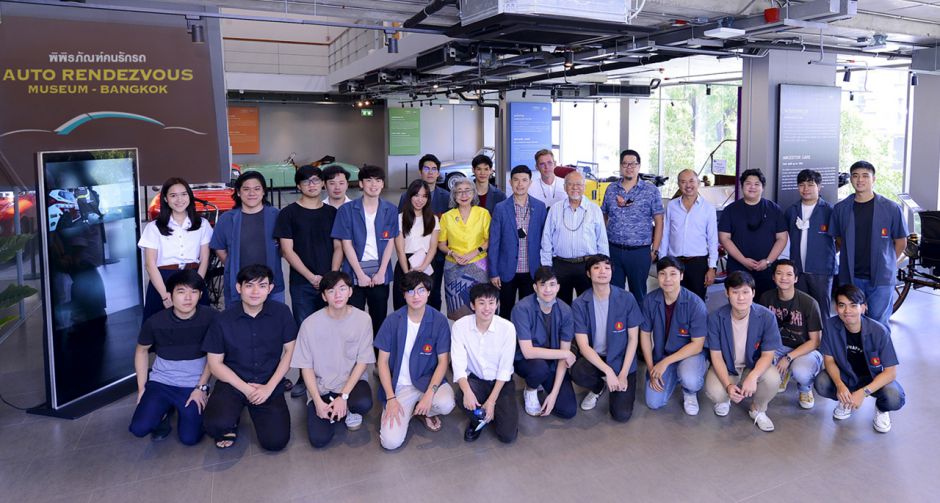 IMC สื่อสากล ต้อนรับ นิสิตคณะวิศวะ จุฬา เยี่ยมชม พิพิธภัณฑ์คนรักรถ Auto Rendezvous Museum-Bangkok