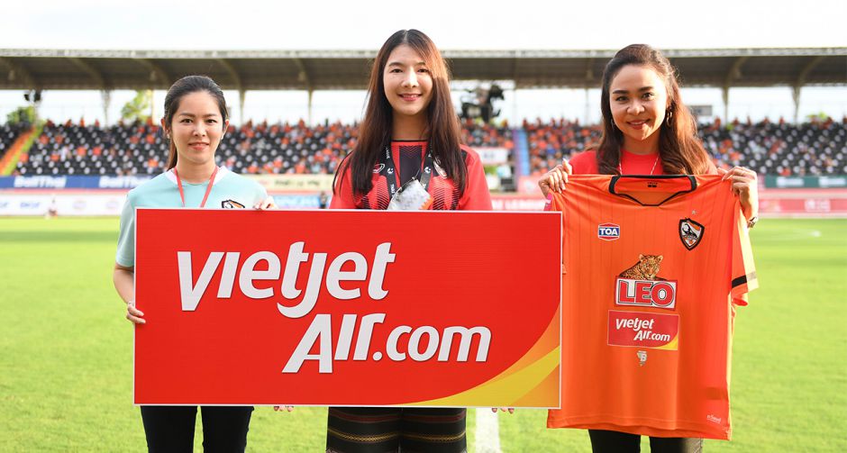 สายการบินไทยเวียตเจ็ทจับมือสโมสรฟุตบอลเชียงรายยูไนเต็ด ในฐานะสปอนเซอร์อย่างเป็นทางการ
