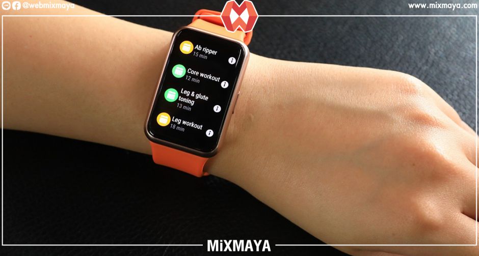 หัวเว่ยพร้อมพาทุกคนฟิตแอนด์เฟิร์ม ไปกับ Animated Fitness Courses บน Huawei Watch Fit