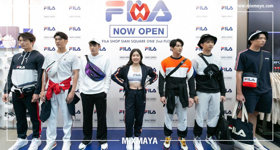 จียอน เชาว์ ร่วมงาน FILA เปิดสาขาใหม่ ใจกลางแหล่งช้อปปิ้งที่ SIAM SQUARE ONE!