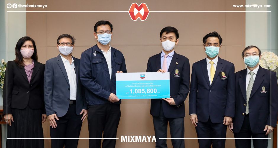 เชฟรอน มอบทุนสนับสนุนการวิจัยสุนัขดมกลิ่นเพื่อตรวจหาผู้ป่วยโควิด-19  คณะสัตวแพทยศาสตร์ จุฬาลงกรณ์มหาวิทยาลัย