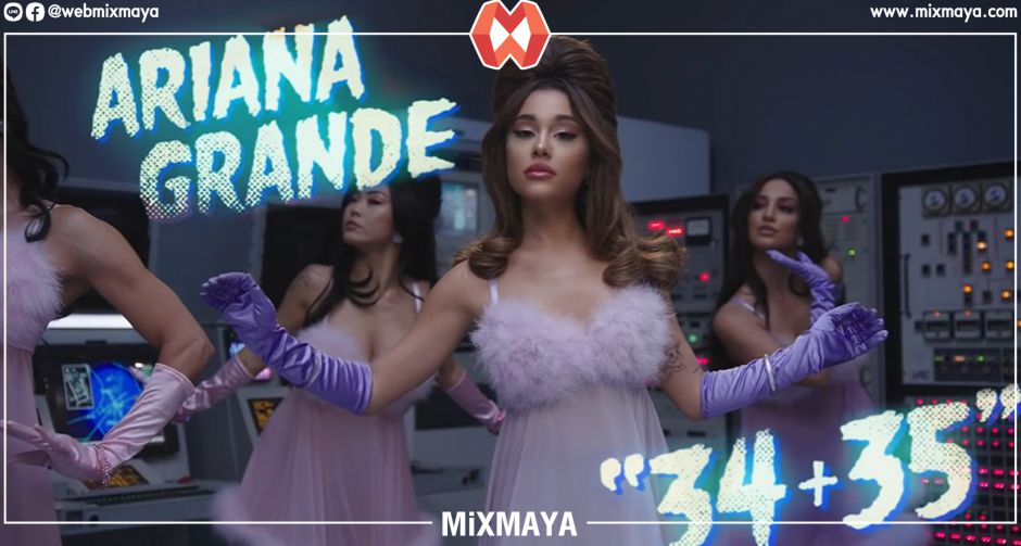 "34+35" เอ็มวีแซ่บๆ แฝงโค้ดลับ จากป็อปสตาร์สุดเซ็กซี่ "Ariana Grande"  มาในลุค "ดร.อาริ" สร้างหุ่นยนต์เป็นของตนเอง