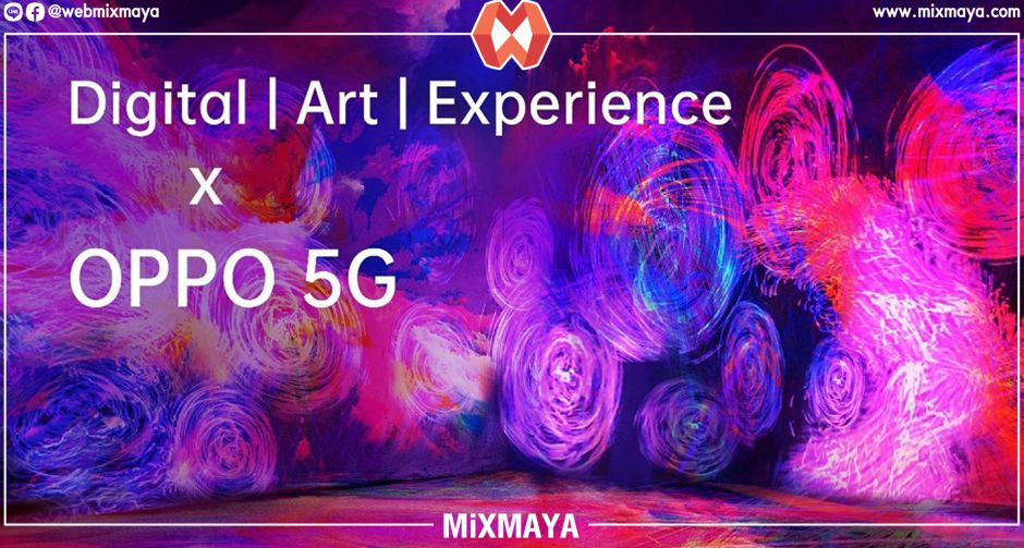OPPO พาคุณสู่โลกแห่งศิลปะดิจิทัลที่ใหญ่ที่สุดใน SEA ในงาน "Digital Art Experience with OPPO 5G"
