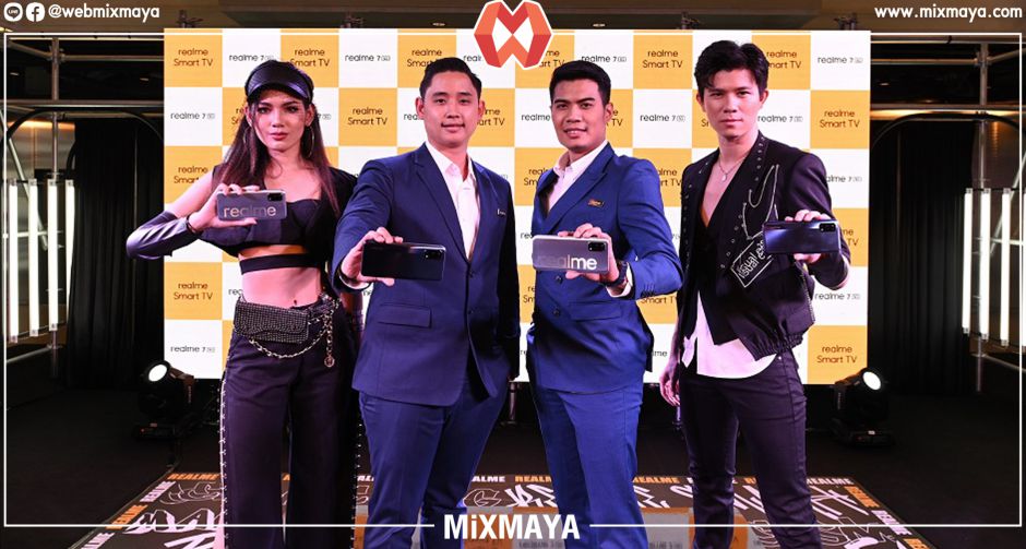 realme เปิดปรากฎการณ์พลัง 5G สำหรับทุกคนด้วย realme 7 5G พร้อม realme Smart TV อัดเน้นด้วยเทคโนโลยีภาพคมชัด