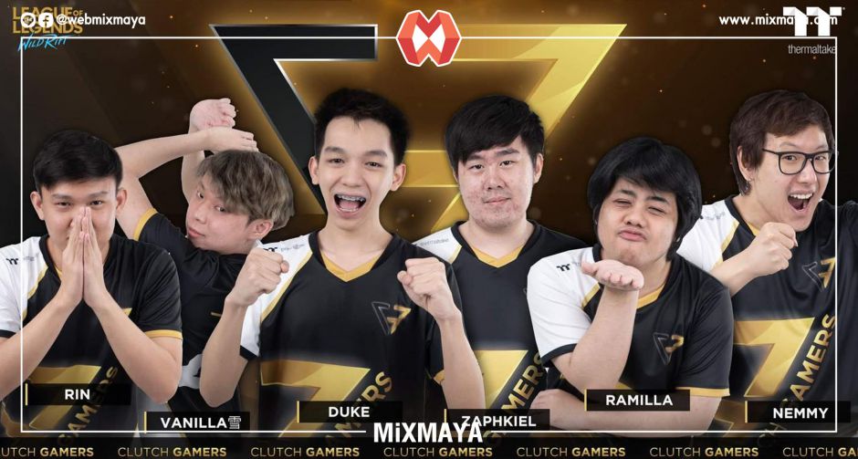 MiXMAYA พาคุย ชวนคุณมาทำความรู้จักทีม Clutch Gamers 1 ใน 8 ทีมรับเชิญการแข่งขัน Riot League of Legends Wild Rift