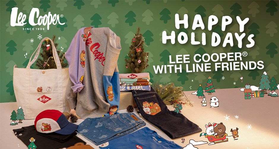 Lee Cooper แบรนด์สุดคลาสสิคสัญชาติอังกฤษ จับมือ LINE FRIENDS เป็นครั้งแรก เผยโฉมคอลเลคชั่น Lee Cooper with LINE FRIEND