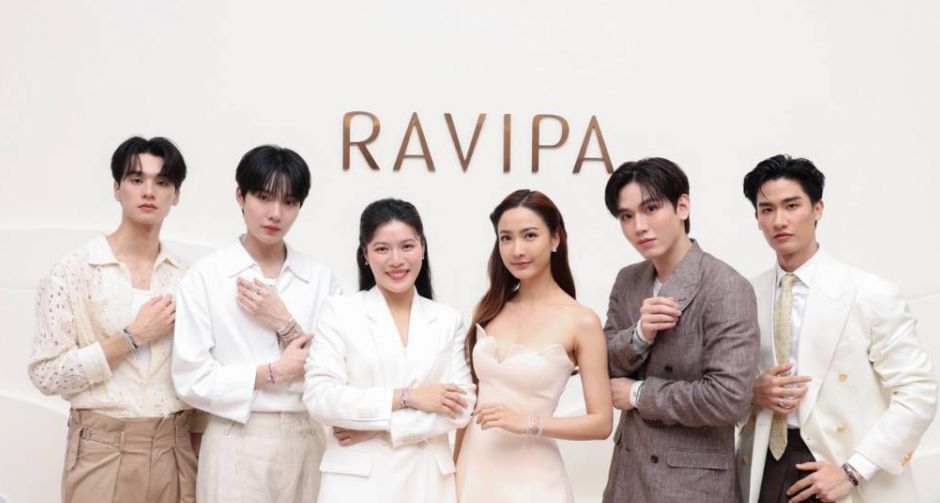 RAVIPA ขยายสาขาสู่แลนด์มาร์กใหม่ใจกลางกรุงฯ ชวน แต้ว ณฐพร เต ตะวัน นิว ฐิติภูมิ เก่ง น้ำปิง เปิดRAVIPA Concept Boutique