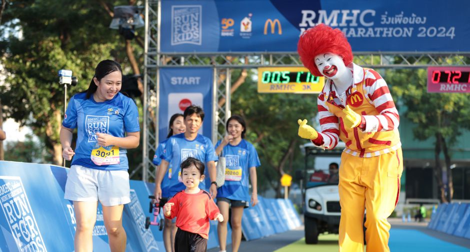 รวมพลังใจ! นักวิ่งกว่า 5,000 คน ตบเท้าเข้าร่วมงานวิ่งการกุศล RMHC Mini Marathon Run For Kids วิ่งเพื่อน้อง 2024