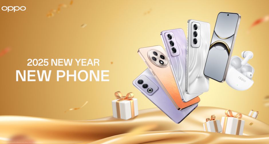 OPPO ส่งท้ายปีเก่า ต้อนรับปีใหม่แบบจัดเต็ม ด้วยเทคโนโลยีสุดล้ำสมัย พร้อมโปรโมชั่นสุดคุ้มในแคมเปญ New Year New Phone