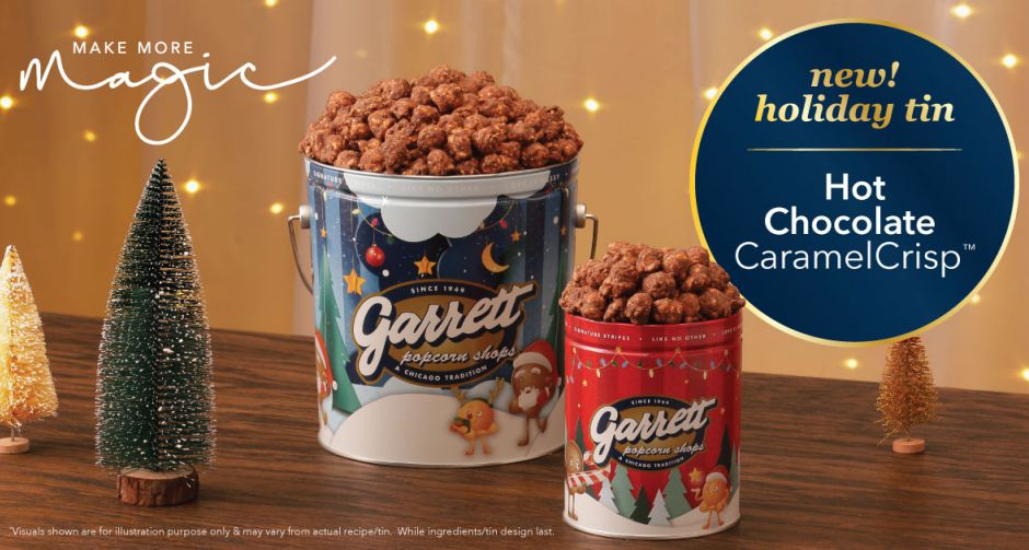ต้อนรับเทศกาลส่งท้ายปีด้วยมนต์เสน่ห์จาก Garrett Popcorn สูตรใหม่ในกระป๋องสุดเอ็กซ์คลูซีฟ พร้อมดีลสุดคุ้มที่ไม่ควรพลาด!