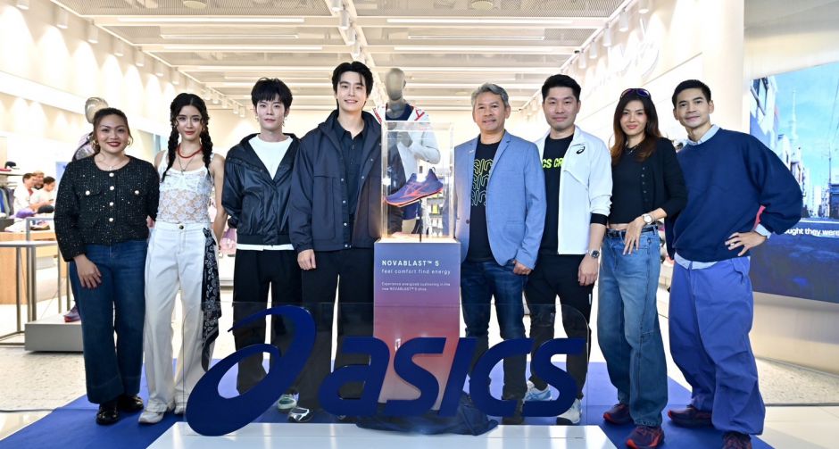 ASICS แบรนด์รองเท้าและเสื้อผ้ากีฬาชั้นนำจากประเทศญี่ปุ่น ต่อยอดความสำเร็จในประเทศไทย เปิดตัว ASICS NEW CONCEPT STORE