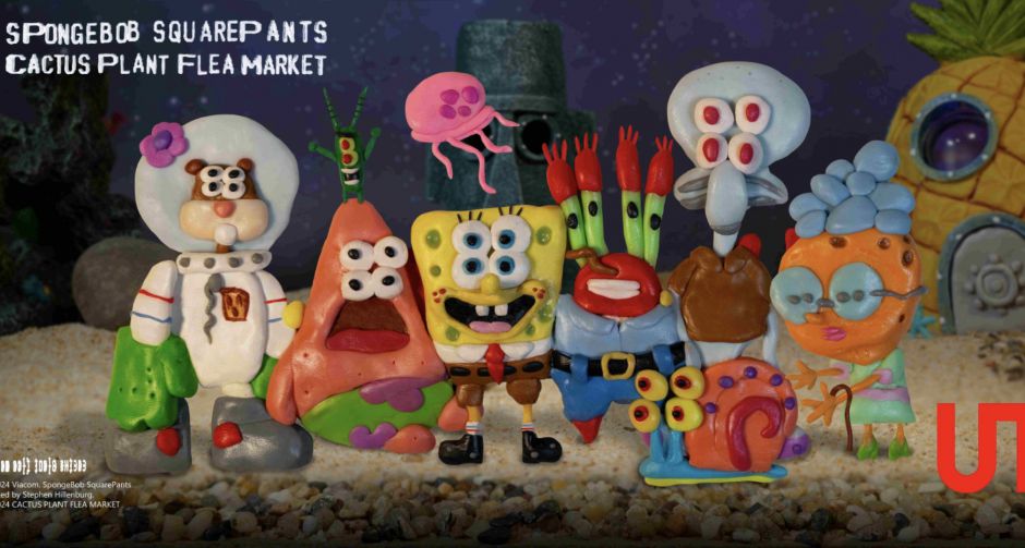 ยูนิโคล่ ร่วมกับ SpongeBob SquarePants และ Cactus Plant Flea Market ส่งคอลเลคชัน UT ลิมิตเต็ด เอดิชัน สุดกวนรับสิ้นปี