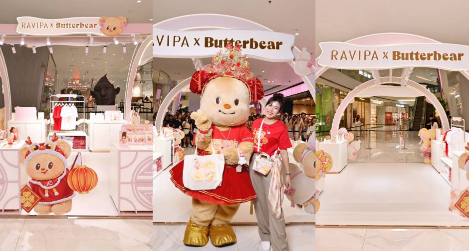 RAVIPA จับมือน้องหมีเนย รังสรรค์คอลเลกชันพิเศษ RAVIPA x Butterbear ให้เหล่ามัมหมีเฉลิมฉลองตรุษจีนด้วยความน่ารัก
