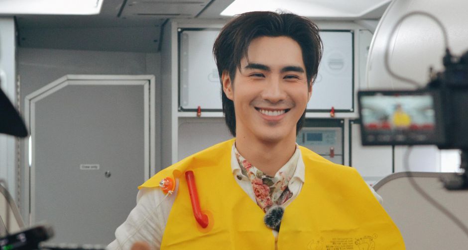 โดนดึงไปบิน! ปีเตอร์แพน ทัศน์พล ขอติดปีก ฝึกการเป็นลูกเรือสายการบิน ในรายการ Job Star กว่าจะเป็น