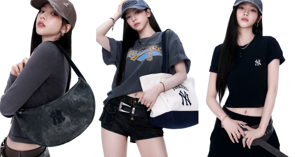  ส่องแฟชั่นลุค คาริน่า - KARINA วง aespa แบรนด์แอมบาสเดอร์คนใหม่ของแบรนด์ MLB
