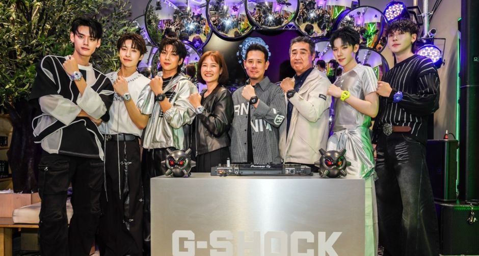 หนุ่ม PERSES อวดลุคเท่ พร้อมนาฬิกา G-SHOCK รุ่น GA-V01 สะท้อนตัวตนคนรุ่นใหม่ด้วยดีไซน์ล้ำอนาคต