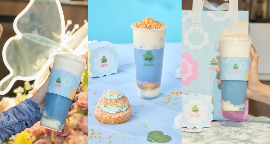 สัมผัสความอบอุ่นกับคนที่คุณรัก Jasmine Blue เมนูคอลแลปใหม่!!  ระหว่าง NOSE TEA x SOURI ดีไซน์ความหอม ให้หวานเพลิน
