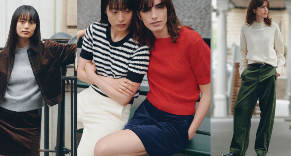 ยูนิโคล่ผสมผสานความโมเดิร์นสไตล์ฝรั่งเศสเข้ากับเสื้อผ้าในชีวิตประจำวัน ผ่านคอลเลคชัน UNIQLO and COMPTOIR DES COTONNIE