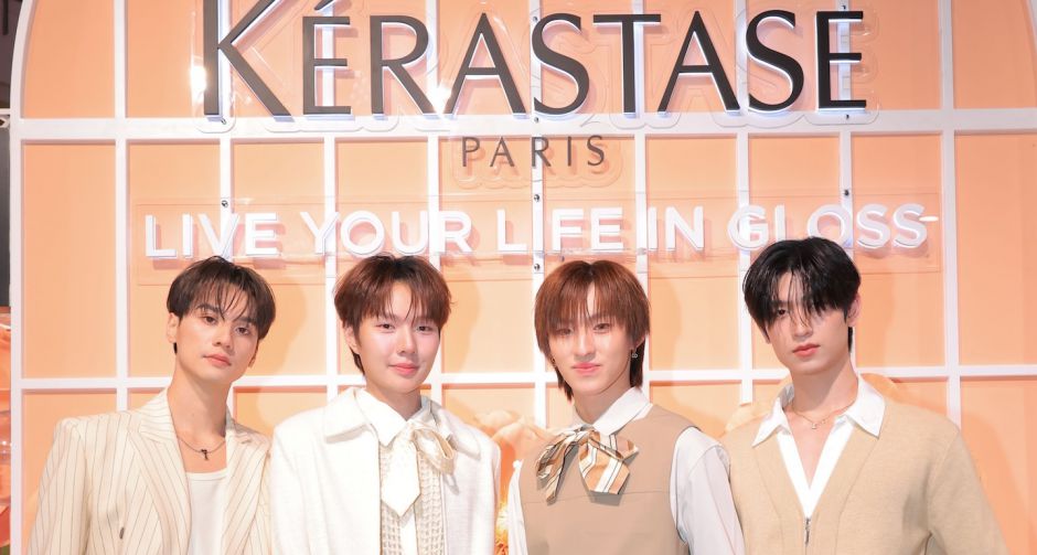เก่ง-น้ำปิง-โทมัส-ก้อง นำทีมสร้างปรากฏการณ์ผมหอมระดับโอตกูตูร์ ร่วมเปิดตัว Kerastase Gloss Absolu