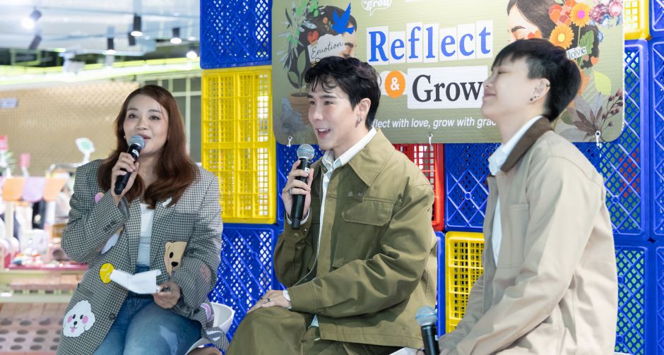 Ecotopia ชวนค้นหาความหมายของการรักตัวเองในงาน Reflect & Grow by ECOTOPIA x Grab n Grow