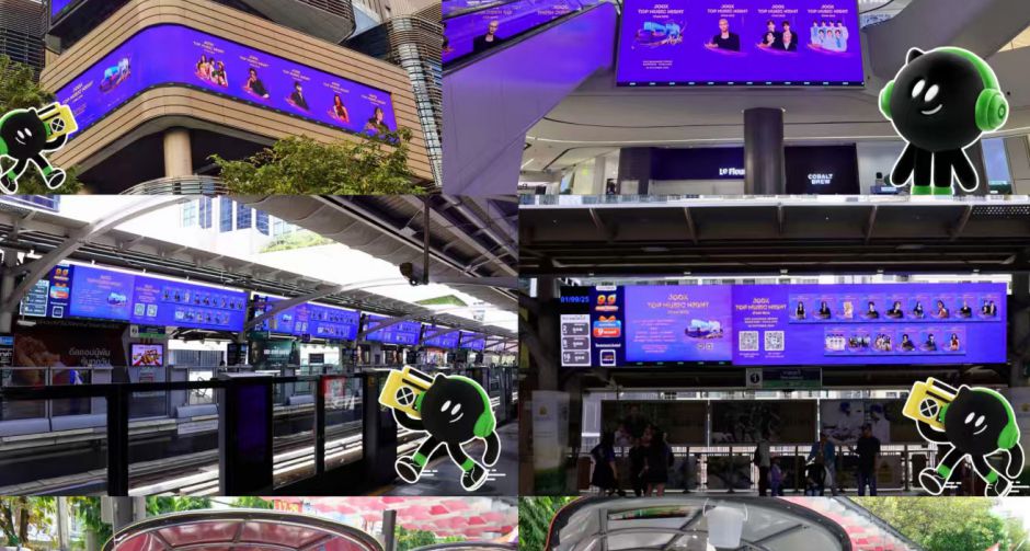 JOOX TOP MUSIC NIGHT ยึดบิลบอร์ดทั่วกรุง! KUN, Billkin PP Krit และ MIRROR ส่งตรงความเซอร์ไพรส์ให้แฟน ๆ ได้สัมผัสใกล้ชิด